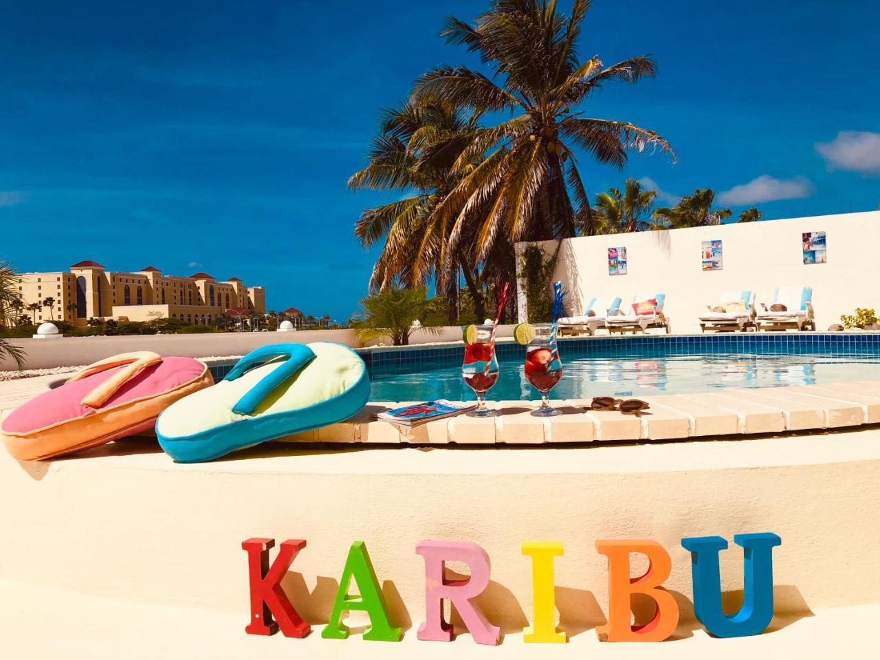 Karibu Aruba Boutique Hotel Palm Beach Eksteriør billede